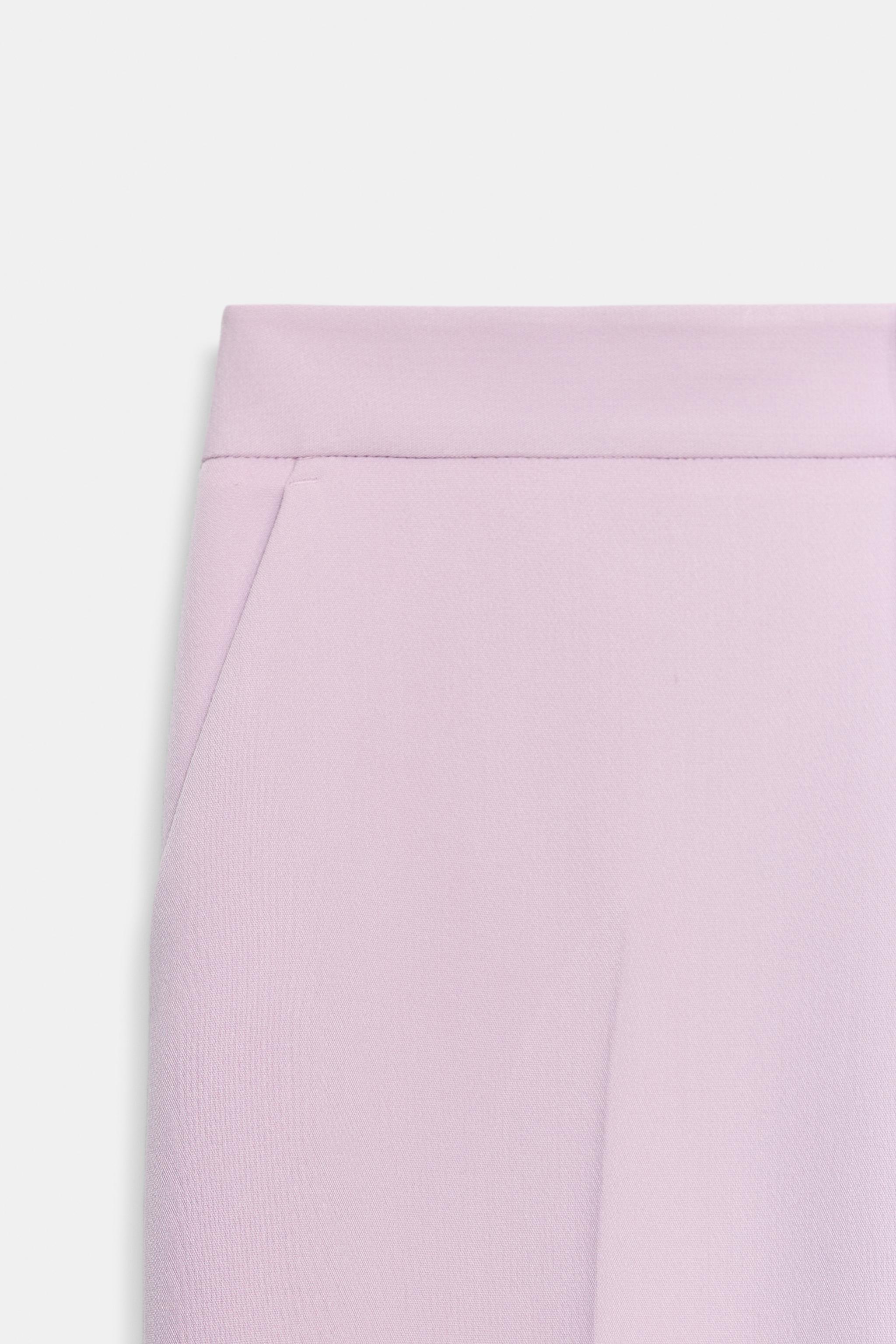 YÜKSEK BEL DÜZ KESİM PANTOLON - Görsel 7