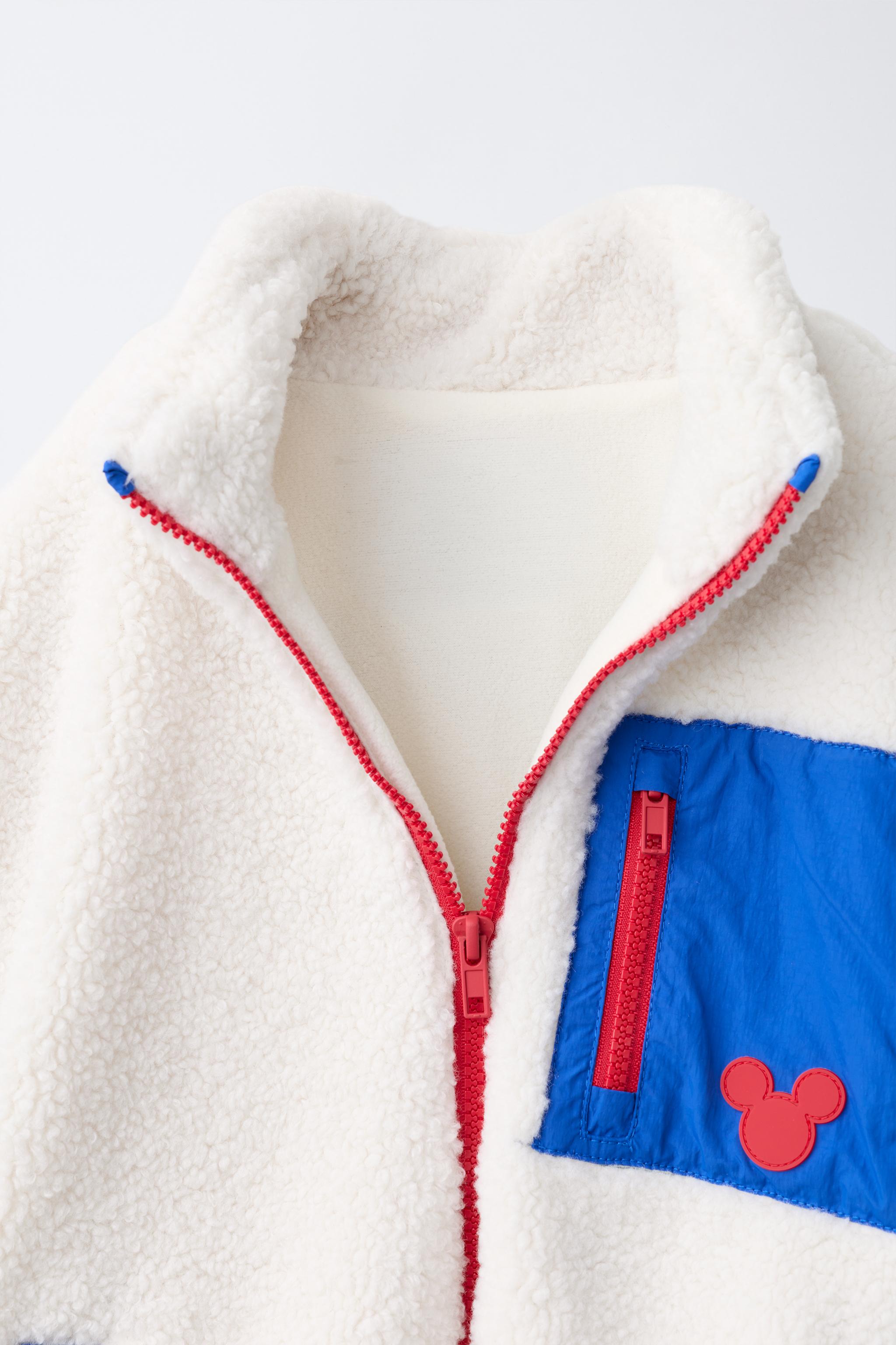 MICKEY MOUSE © DISNEY FAUX SHEARLING JACKET