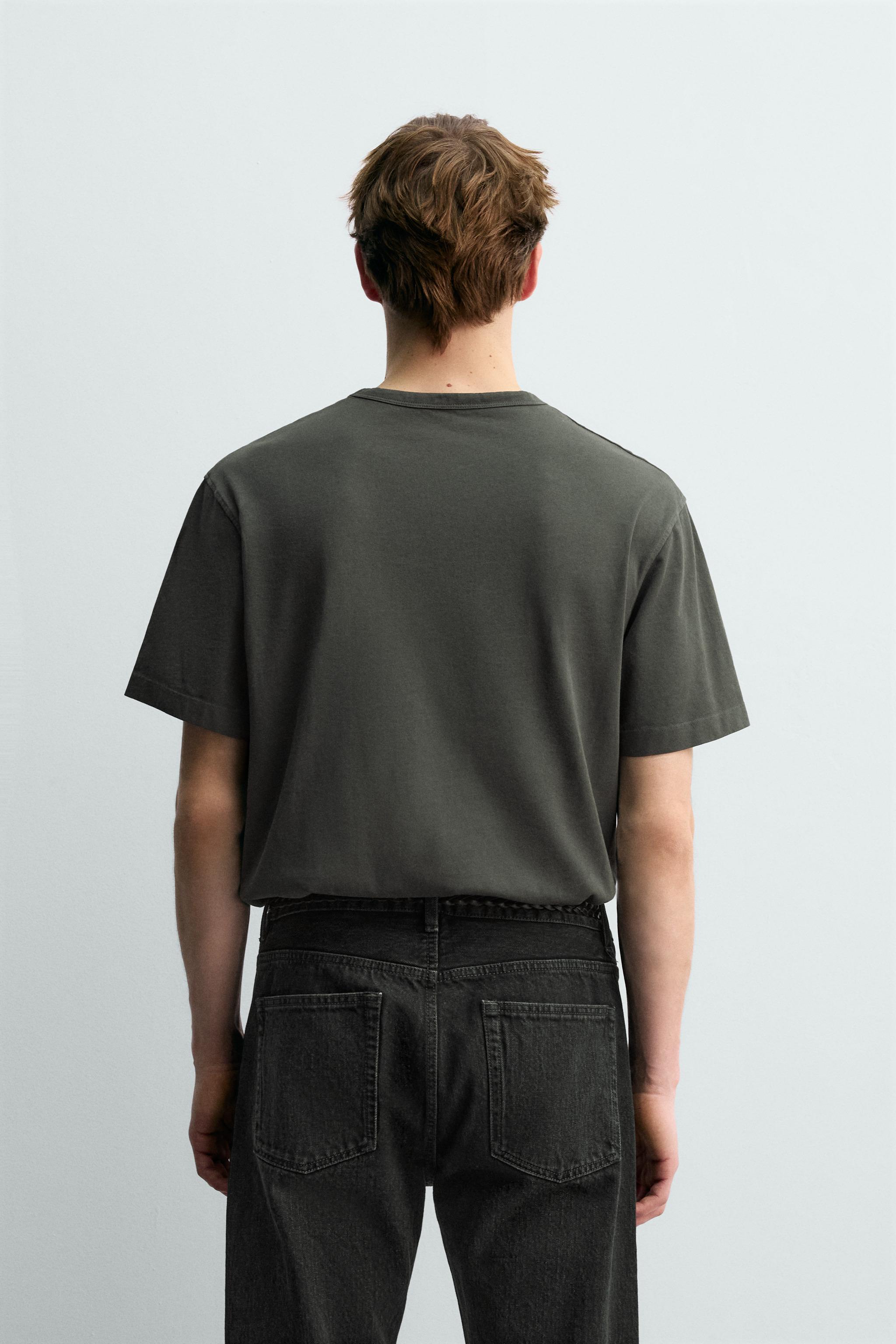 AARON LEVINE X ZARA POCKET T-SHIRT - White | ZARA United States