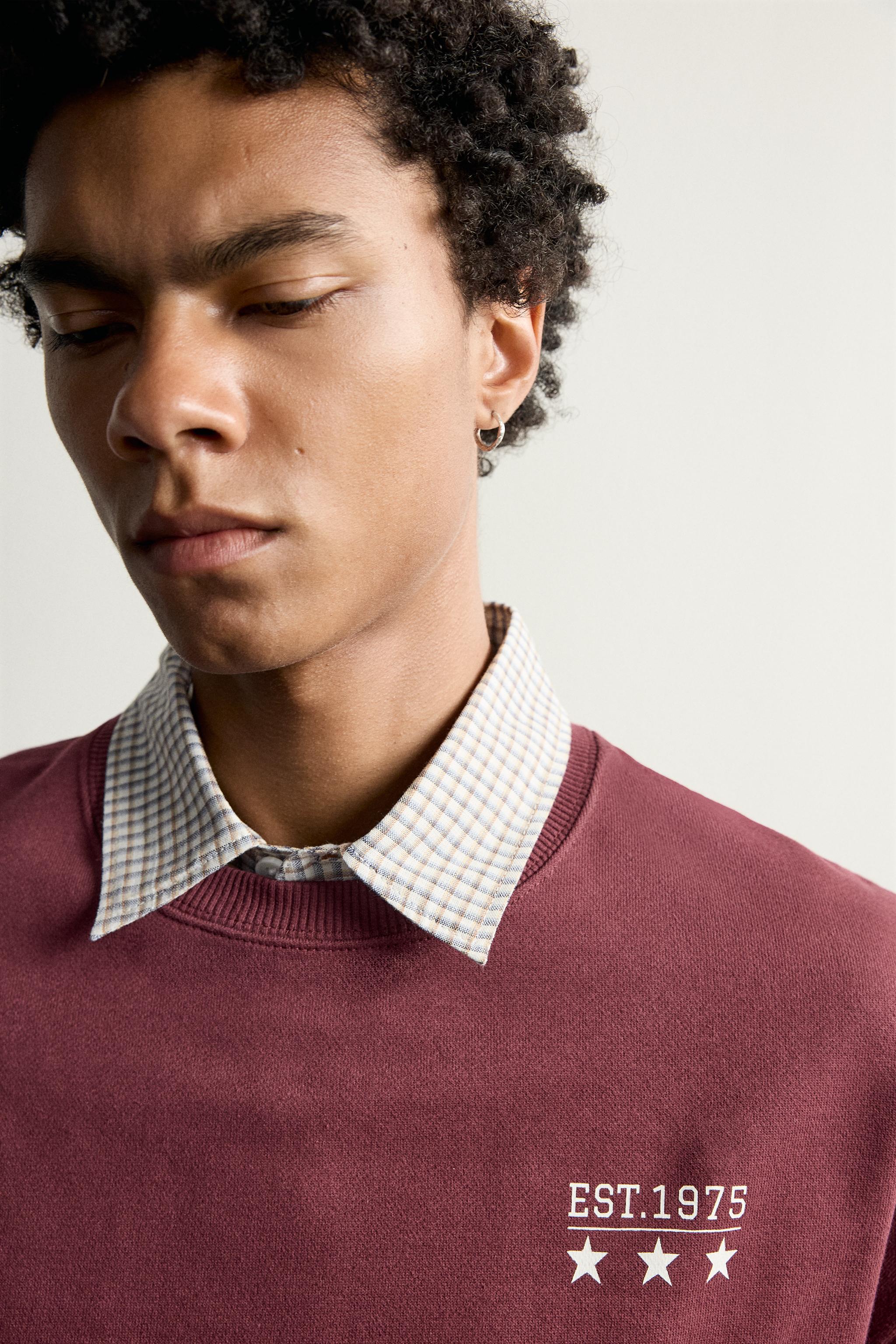 SWEAT RELAXED FIT INSCRIPTION PIÈCE