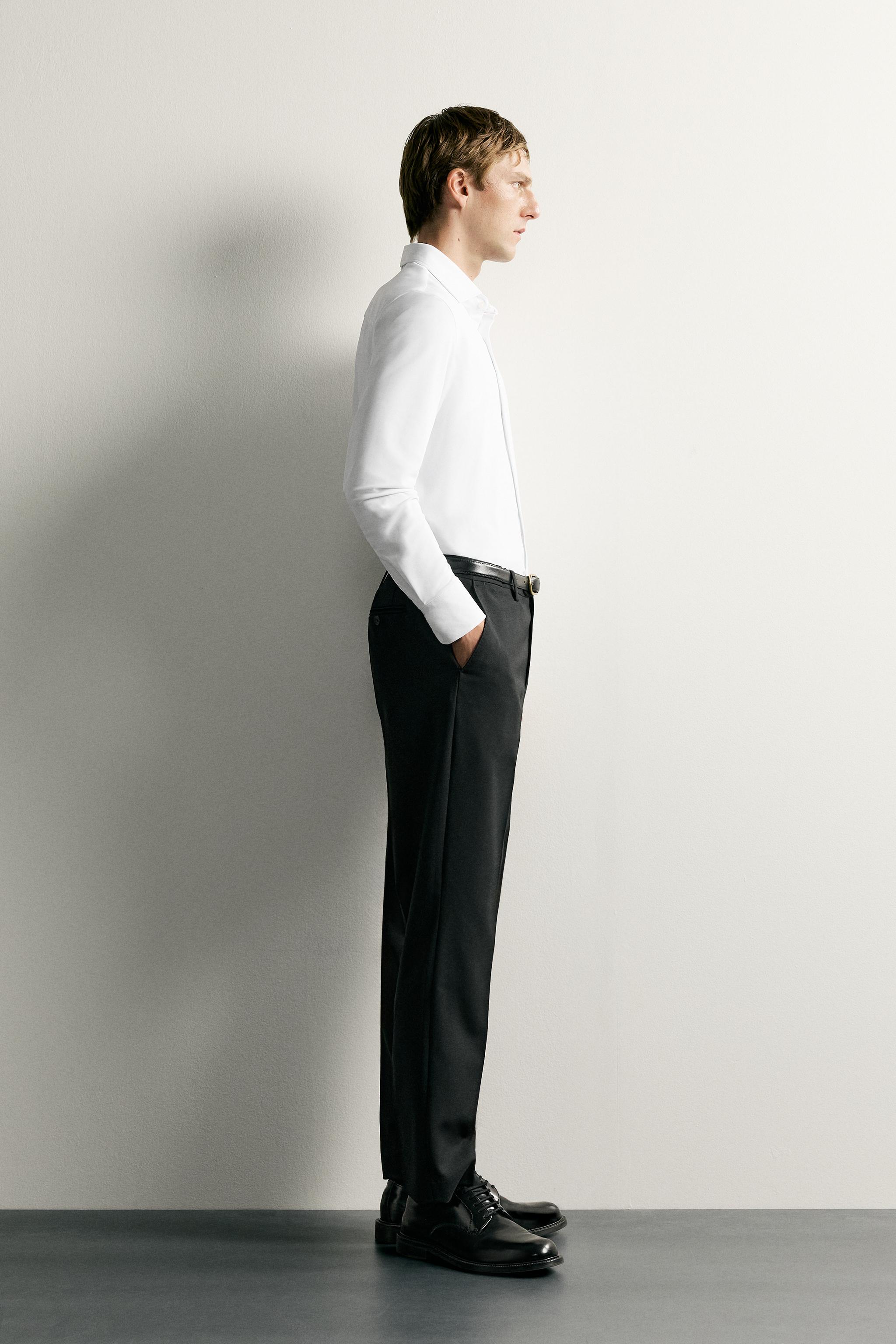 CHEMISE REGULAR FIT STRUCTURÉE