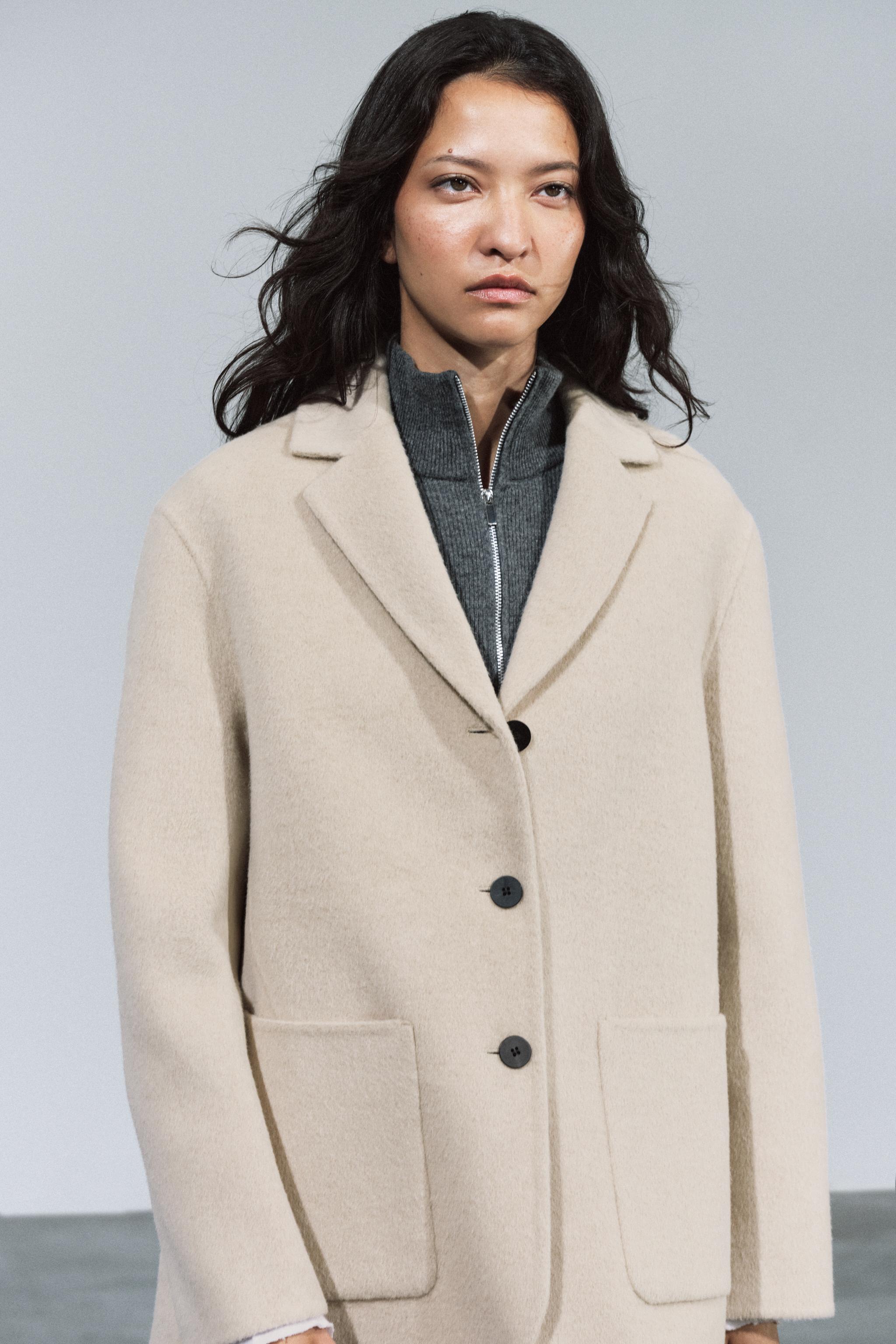 ファーフード付きコート – レディース | ZARA 日本