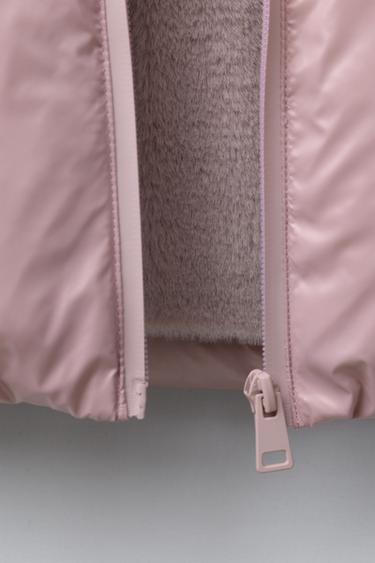 DOUDOUNE EN PLUME ET DUVET DÉPERLANTE - Rose de Zara - Image 7