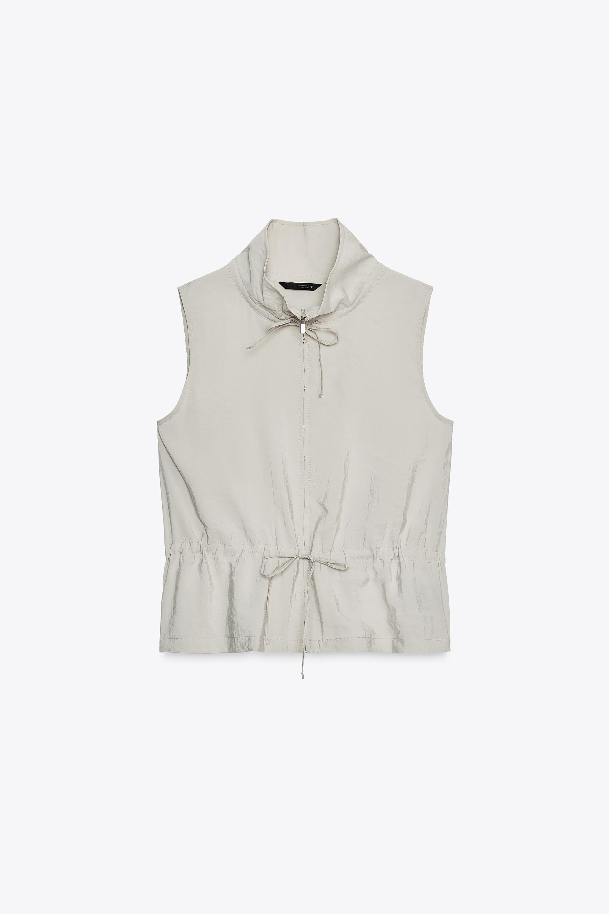 わたし Z1975 DENIM CROP TOP - Blue | ZARA United States