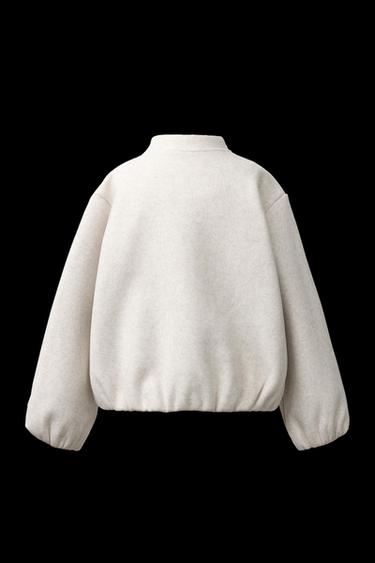 SOFT BOMBER JACKET - Light beige by Zara