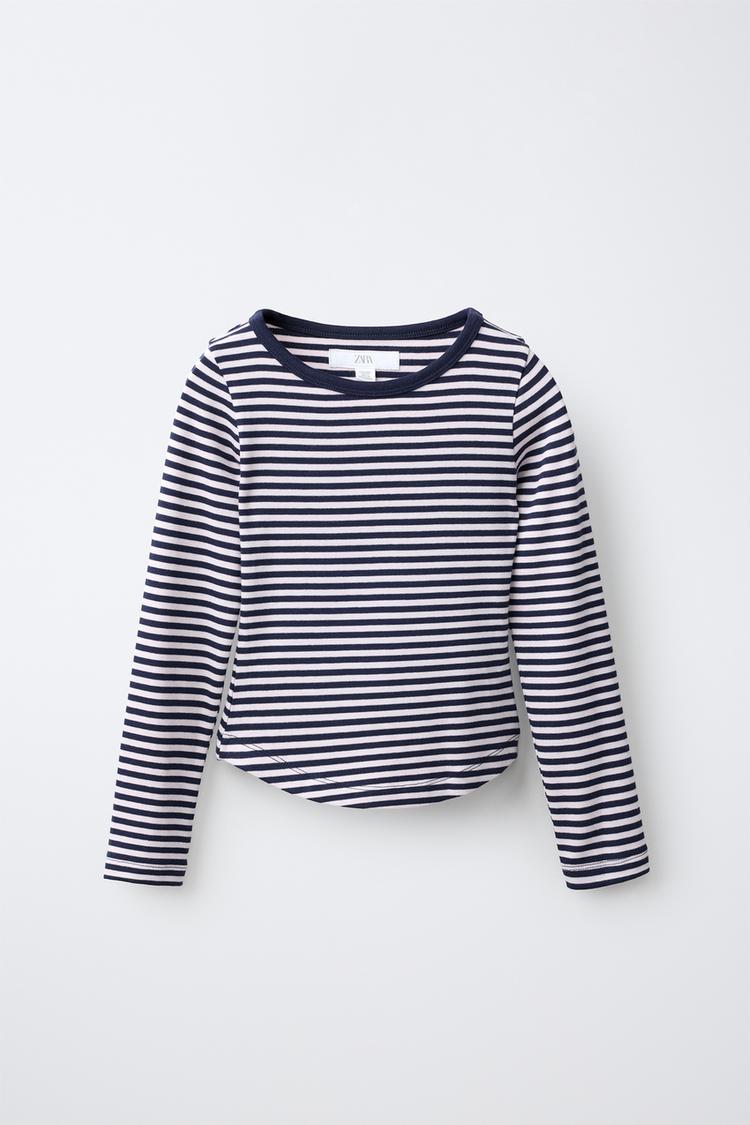 CAMISETA RAYAS CON MODAL