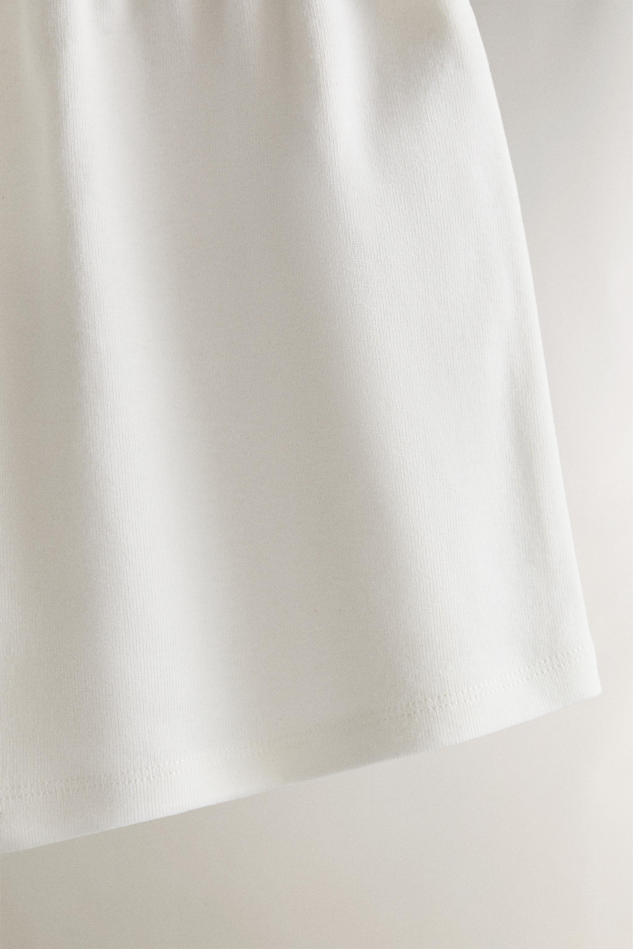 COTTON JERSEY SHORTS