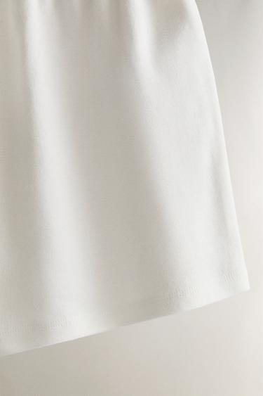 COTTON JERSEY SHORTS - Oyster-white by Zara - Image 2