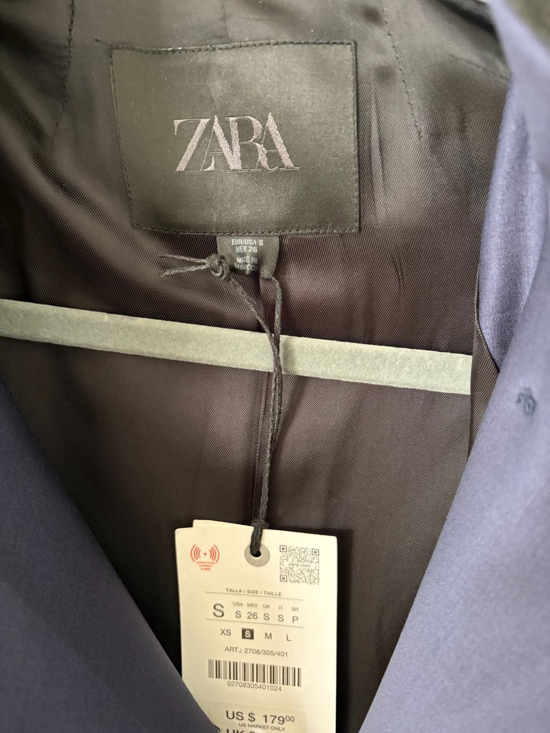 ZW COLLECTION FITTED CONTRAST BLAZER - Image 3