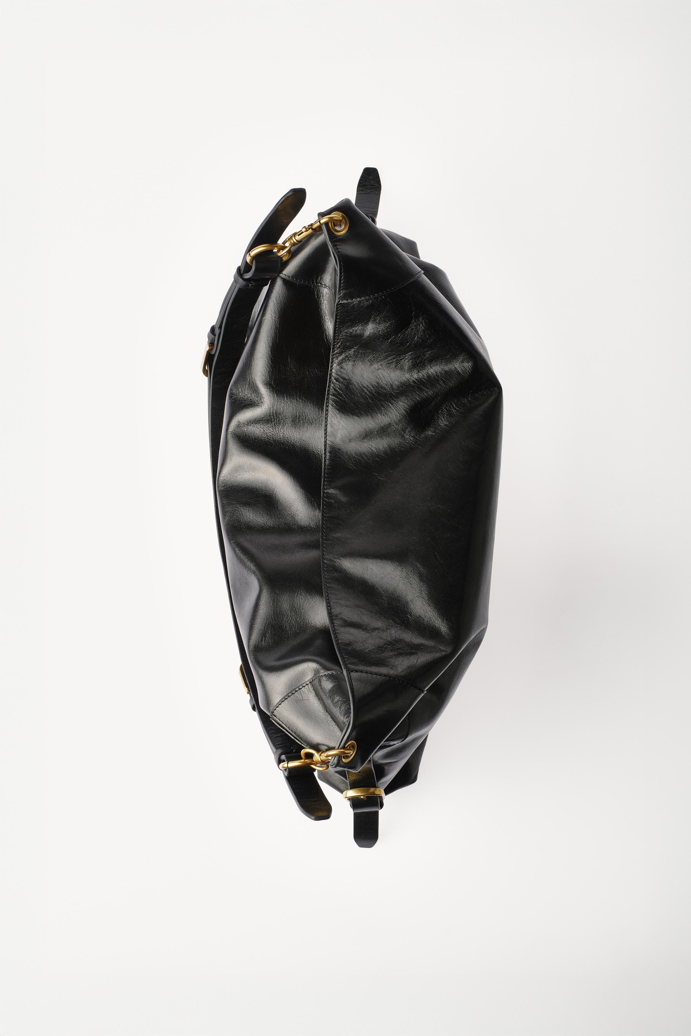 MAXI LEATHER BAG WILLY CHAVARRIA X ZARA - Black | ZARA United States