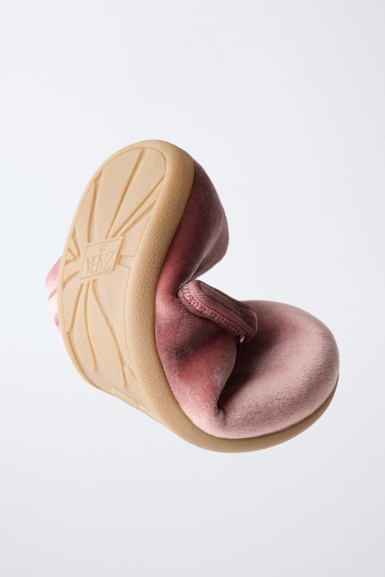 BALLERINAS DE TERCIOPELO DESCALZAS 3