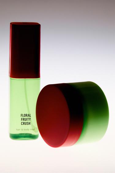 FLORAL FRUITY CRUSH HAIR & BODY MIST 150ML (5.7 FL. OZ). - TINTED LEATHER by Zara