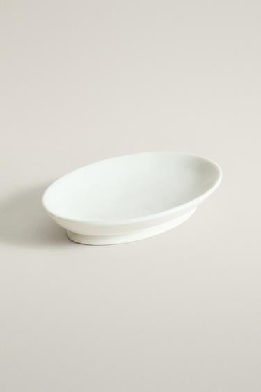 CERAMIC BATHROOM SOAP DISH — Cream 2