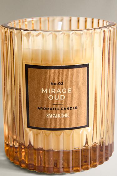(175 G) BOUGIE PARFUMÉE MIRAGE OUD - jaune de Zara - Image 3