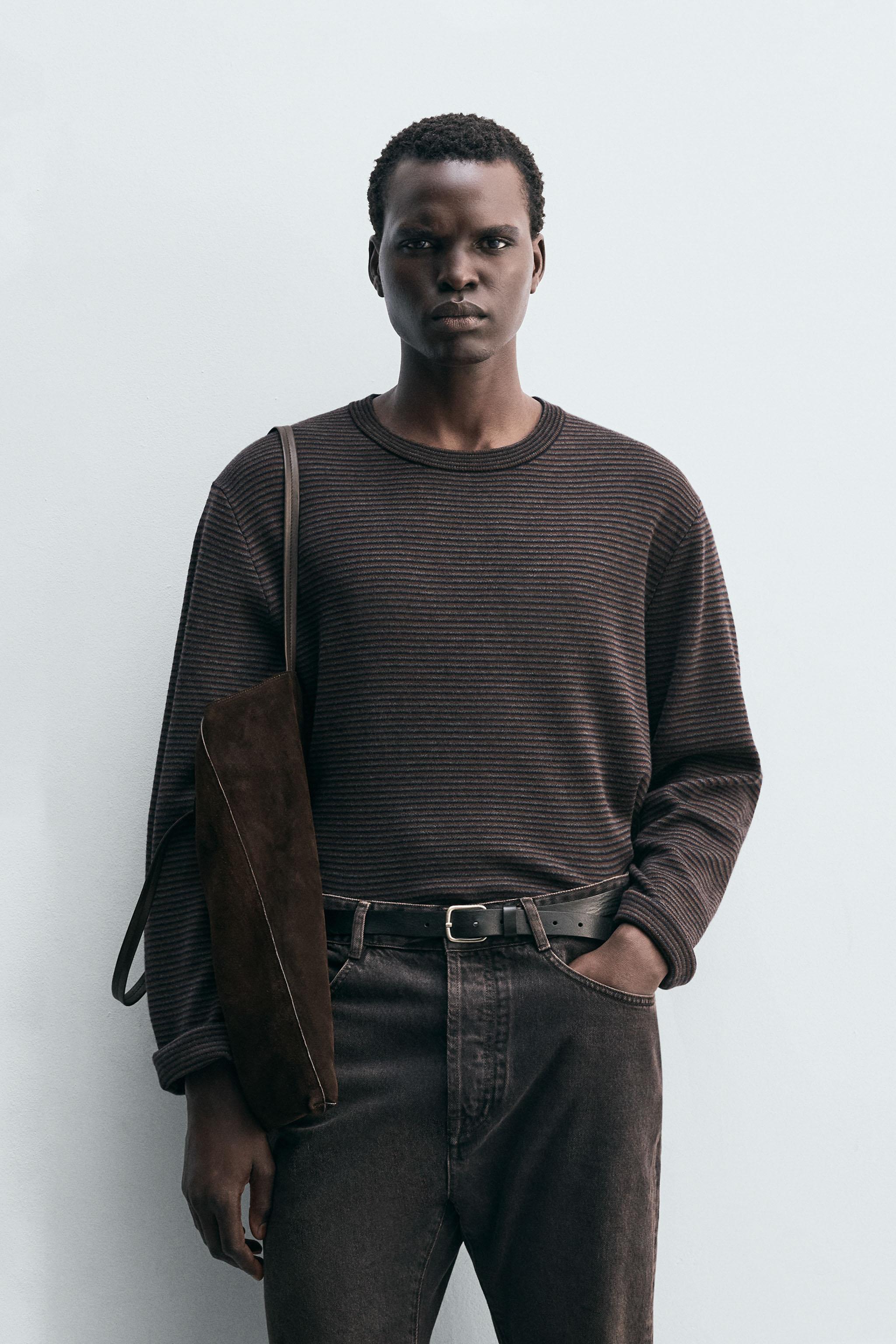 STRIPED JACQUARD SWEATER