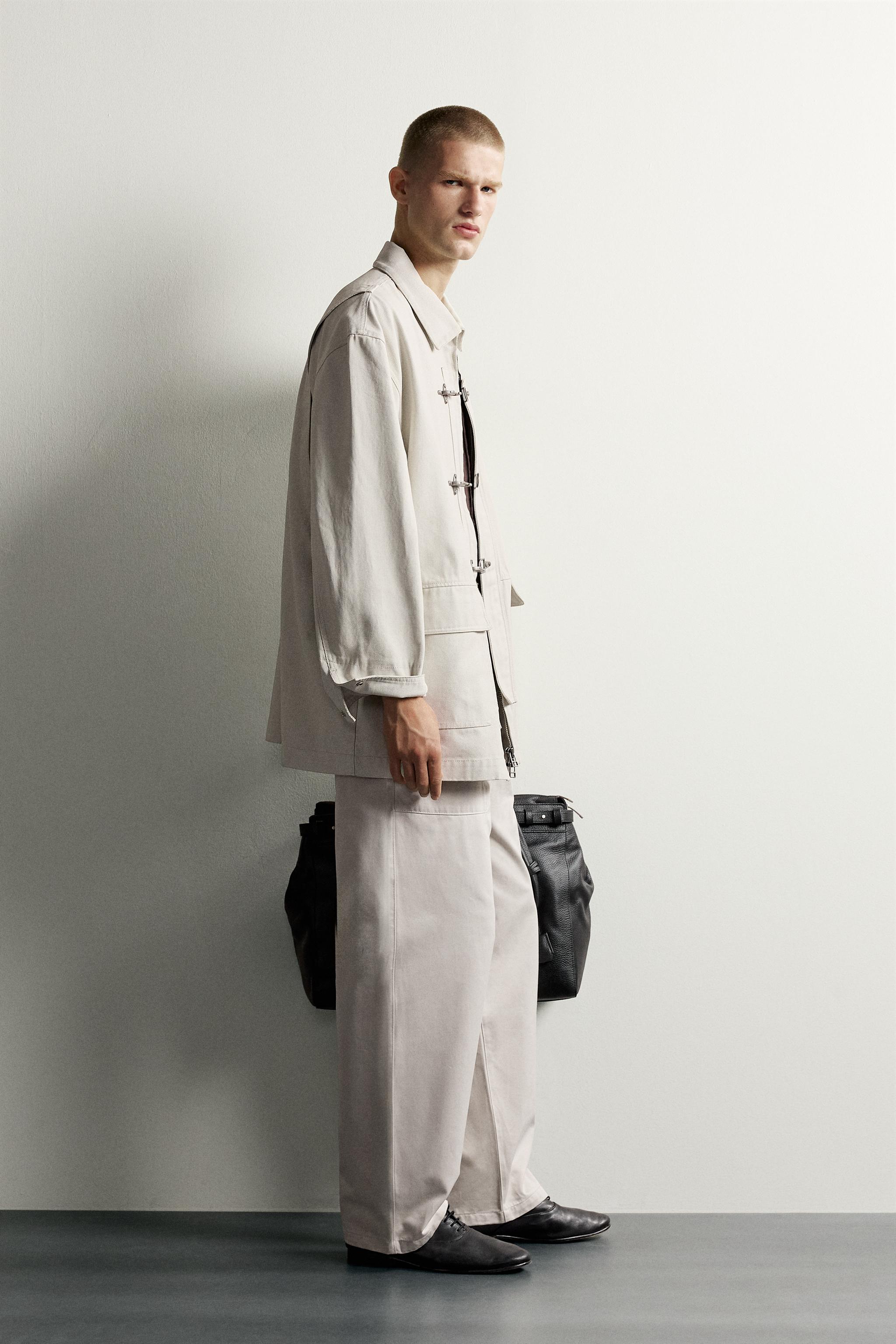 PARKA RELAXED FIT ALAMARES MÉTALLIQUES