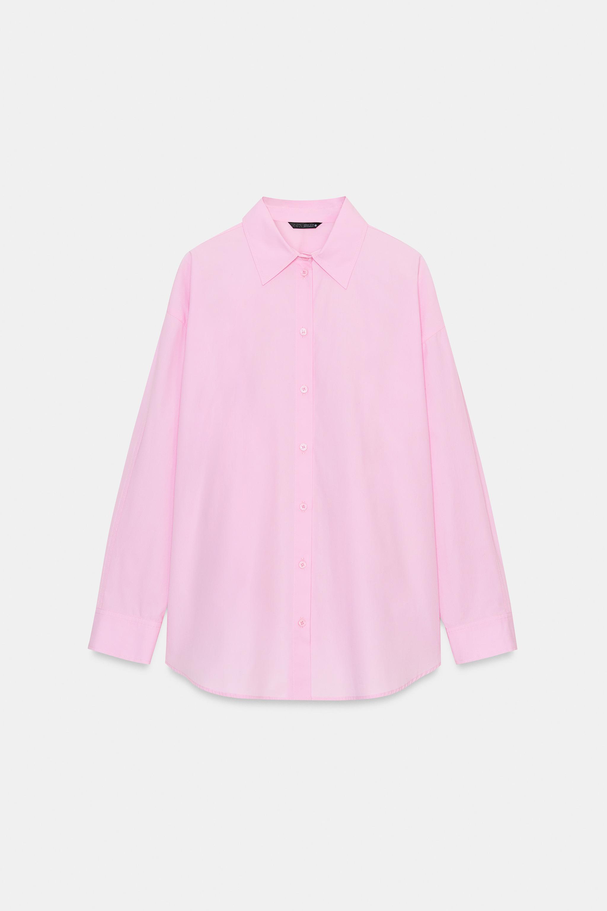 OVERSIZED POPLIN SHIRT