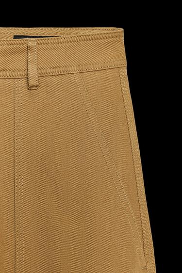 PANTALÓN SARGA ZW COLLECTION - Oliva de Zara