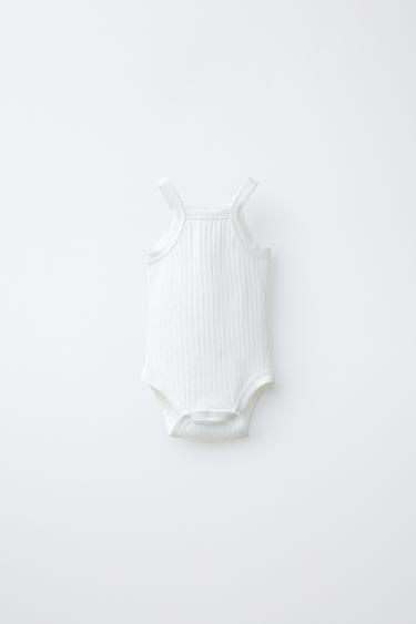 3-PACK OF POINTELLE STRAPPY BODYSUITS - Multicoloured by Zara - Image 1