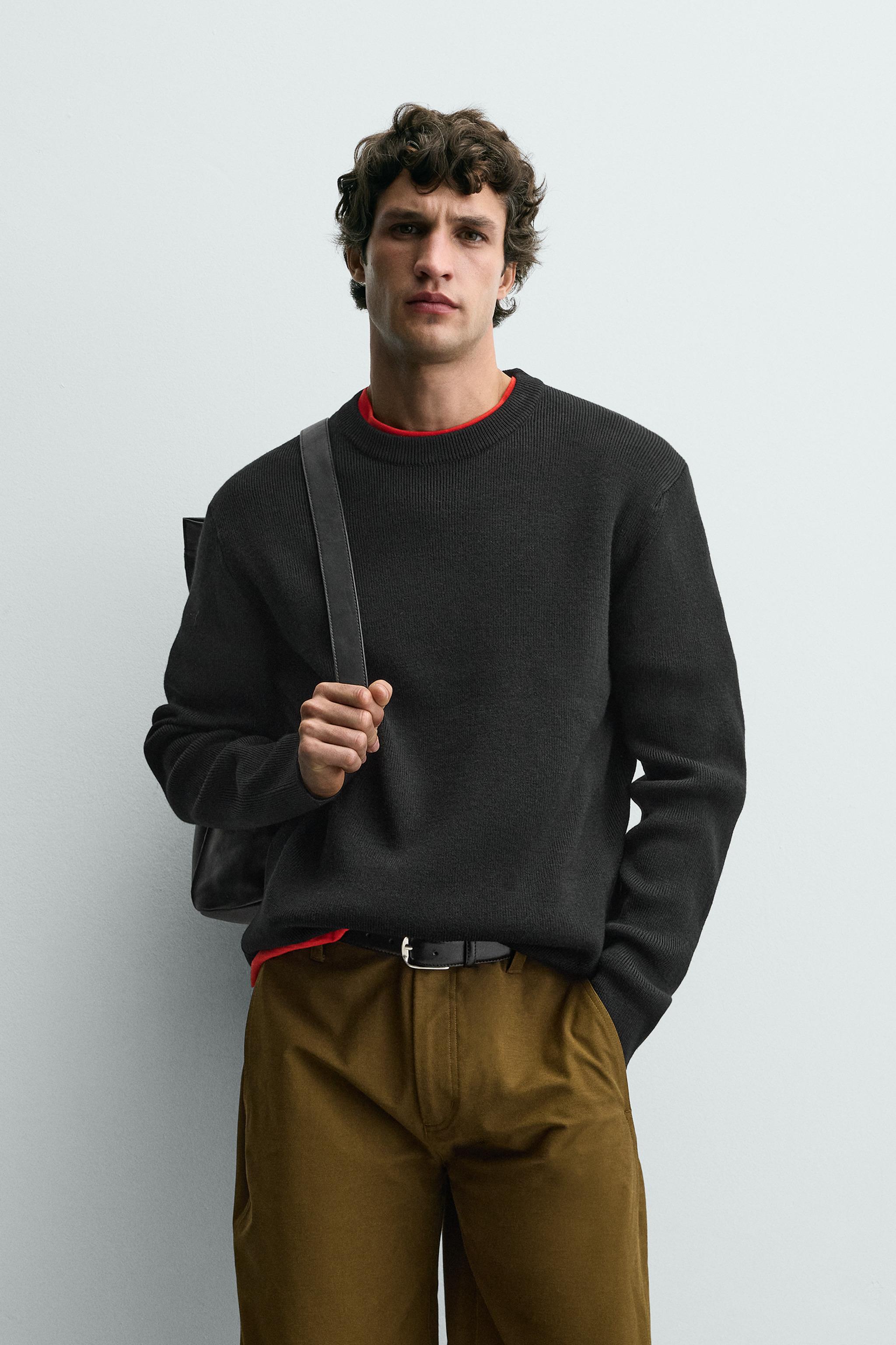 WOOL BLEND TEXTURED JUMPER