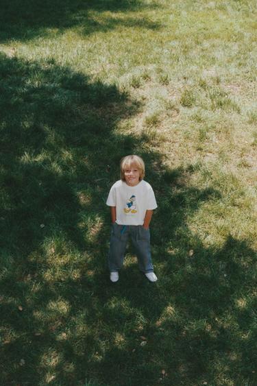 ФУТБОЛКА С ПРИНТОМ ДОНАЛЬДА ДАКА © DISNEY — БЕЛЫЙ от Zara