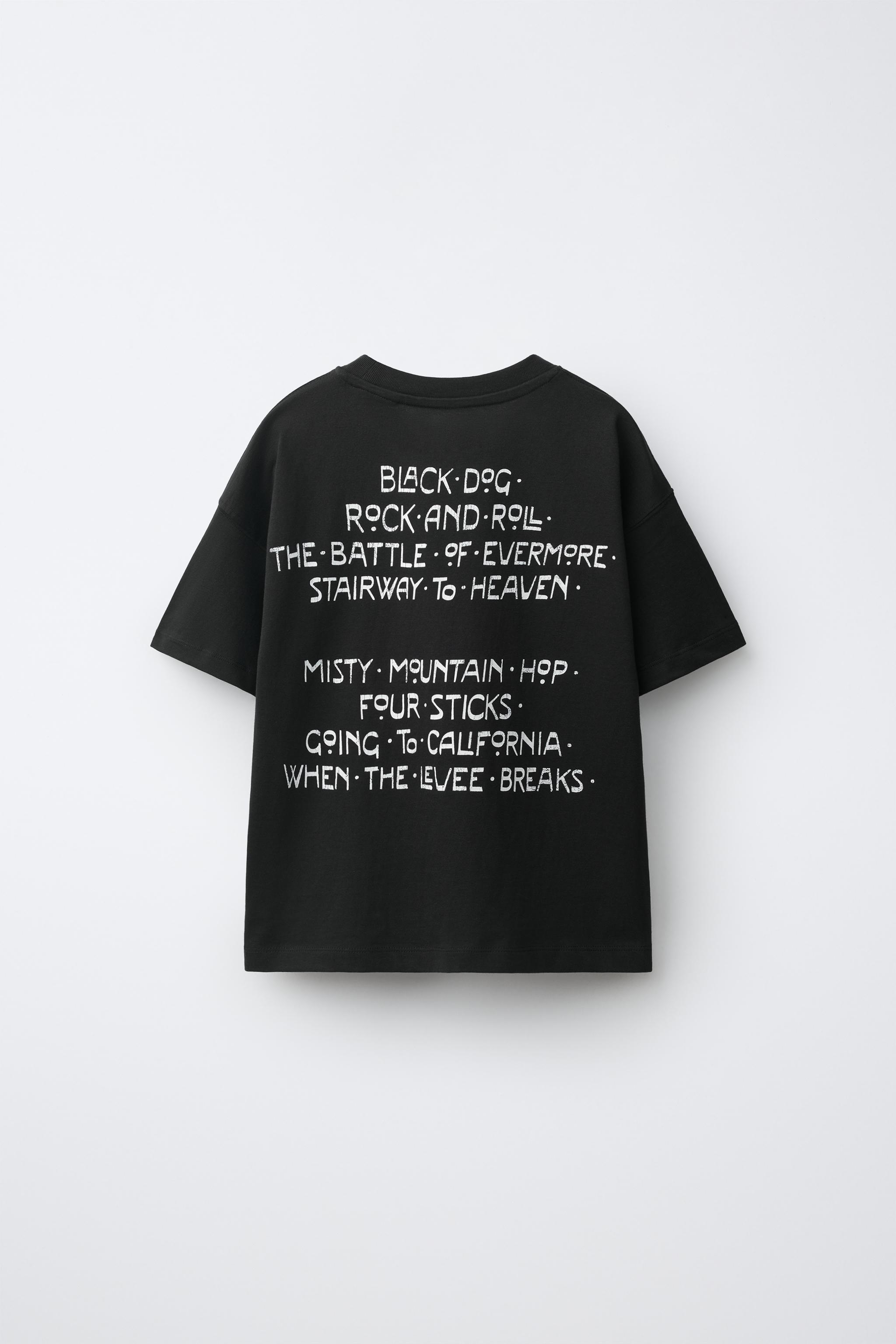 LED ZEPPELIN® GRAPHIC T-SHIRT — Black