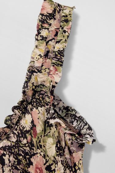 ROBE IMPRIMÉE SOIE KATE MOSS X ZARA - Imprimée de Zara - Image 3