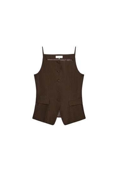 SHINY-EFFECT GILET