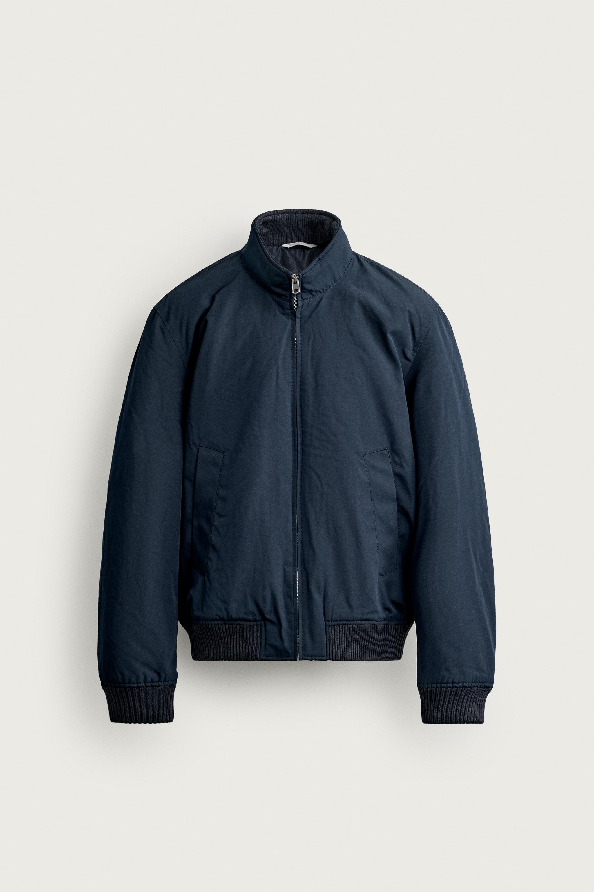 BLOUSON BOMBER REGULAR FIT MATELASSÉ