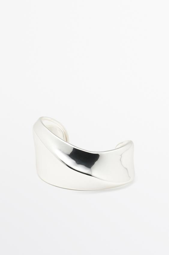 Bracelet volumineux ondulé - Argent de Zara - Image 0