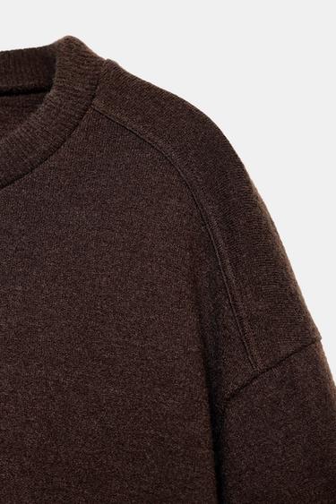 SOFT SWEATSHIRT - Chocolate by Zara - Image 4