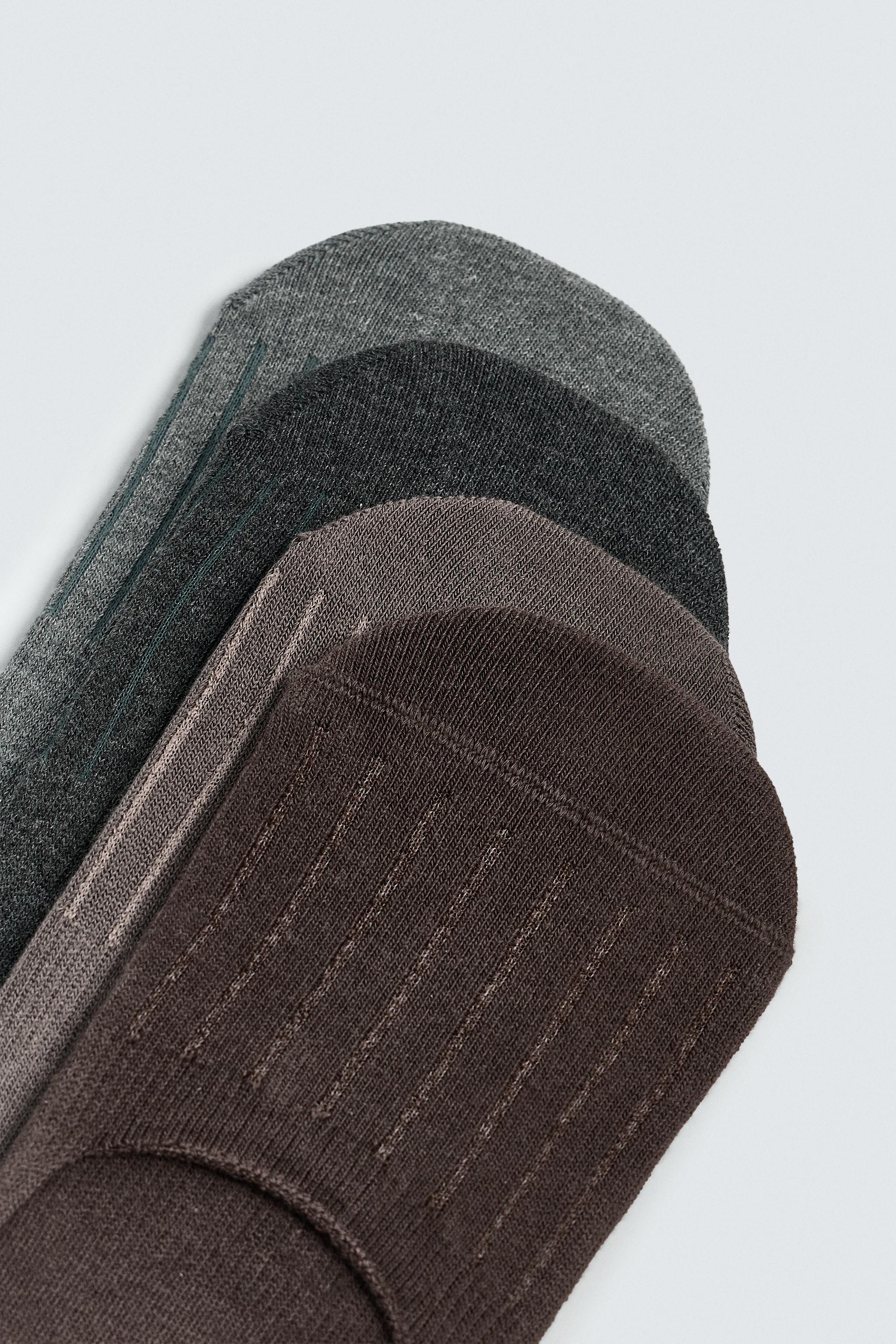 LOT DE CHAUSSETTES PROTÈGE-BAS INVISIBLES 4
