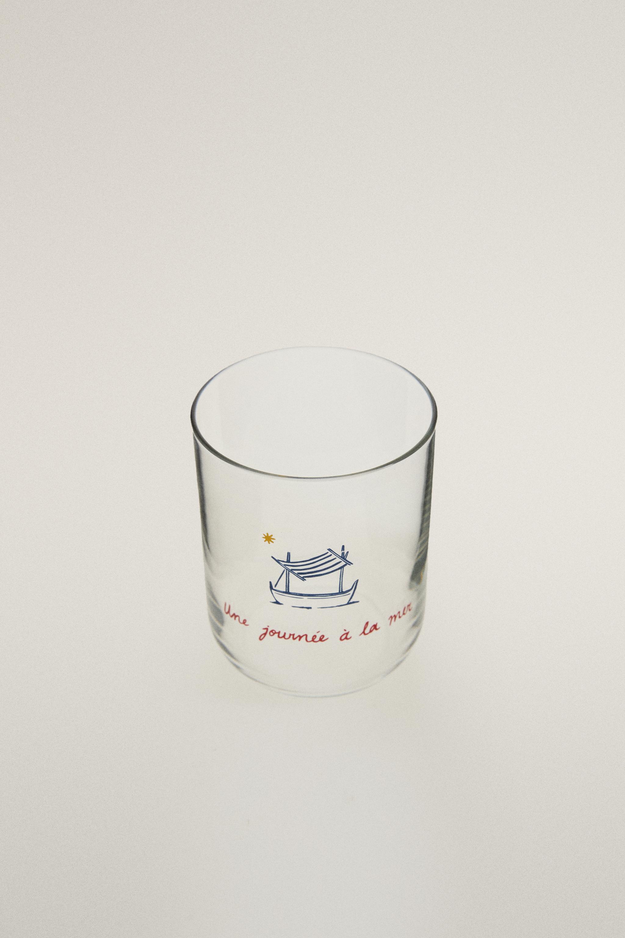Zara SUMMER GLASS TUMBLER DIEGO NINE — фото 2