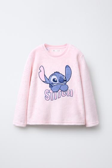 AGES 6-14 / LILO & STITCH © DISNEY FLEECE PYJAMAS - Pink by Zara - Image 1
