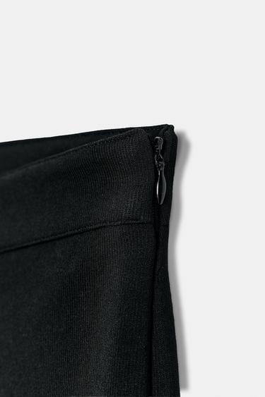 PANTALON CAPRI STRETCH - Noir de Zara - Image 8