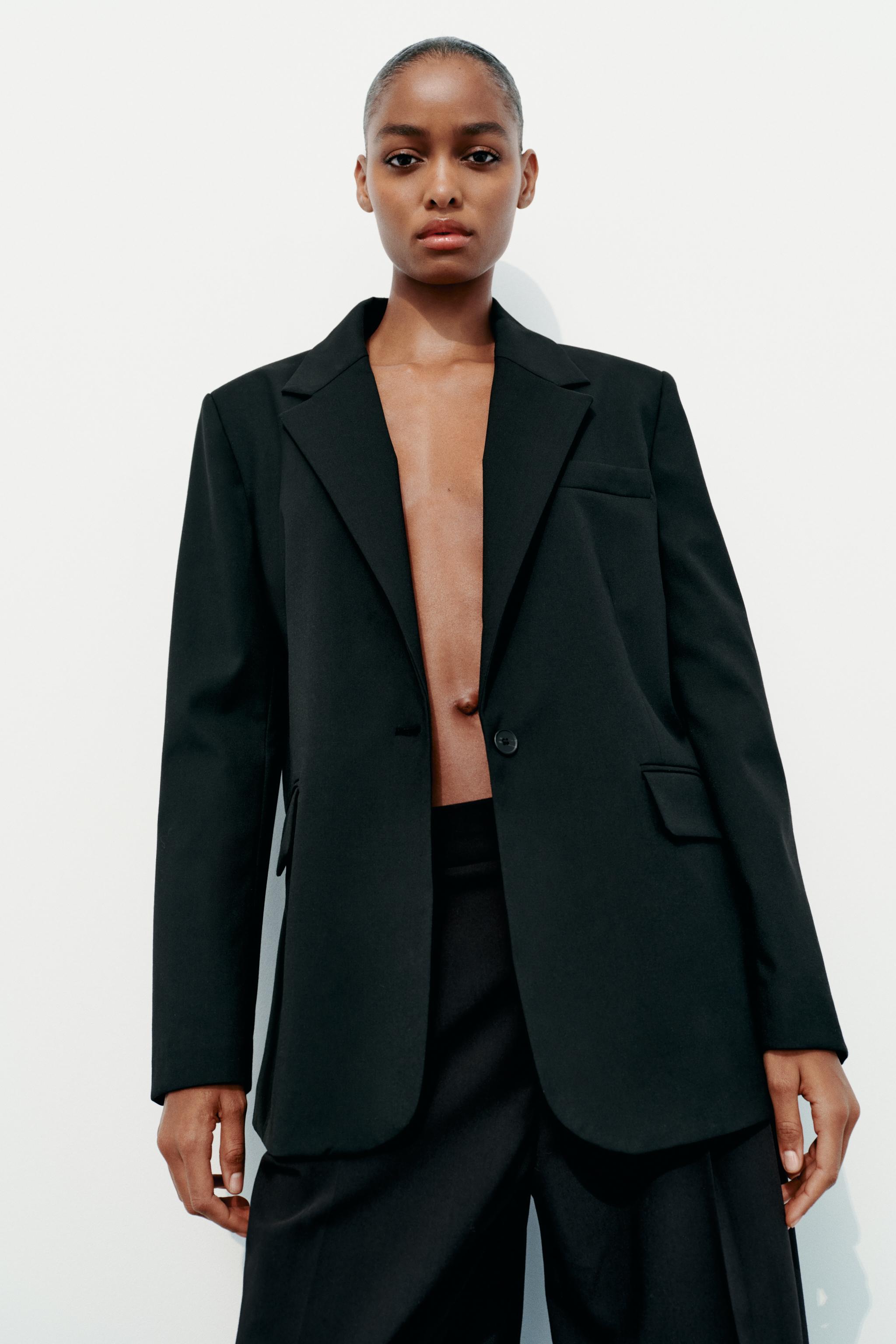 BASIC BLAZER - Black | ZARA United States