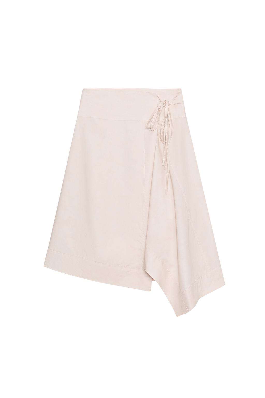 WRAP MIDI SKIRT - image 3