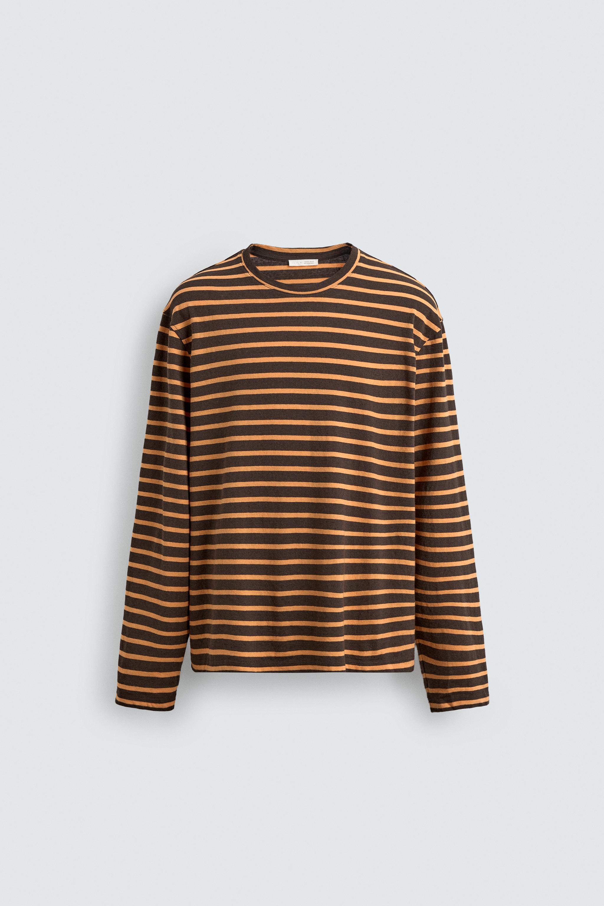 新品 ZARA M ボーダー 柄 Ｔシャツ ニット セーター 03471024427-p.jpg?ts=