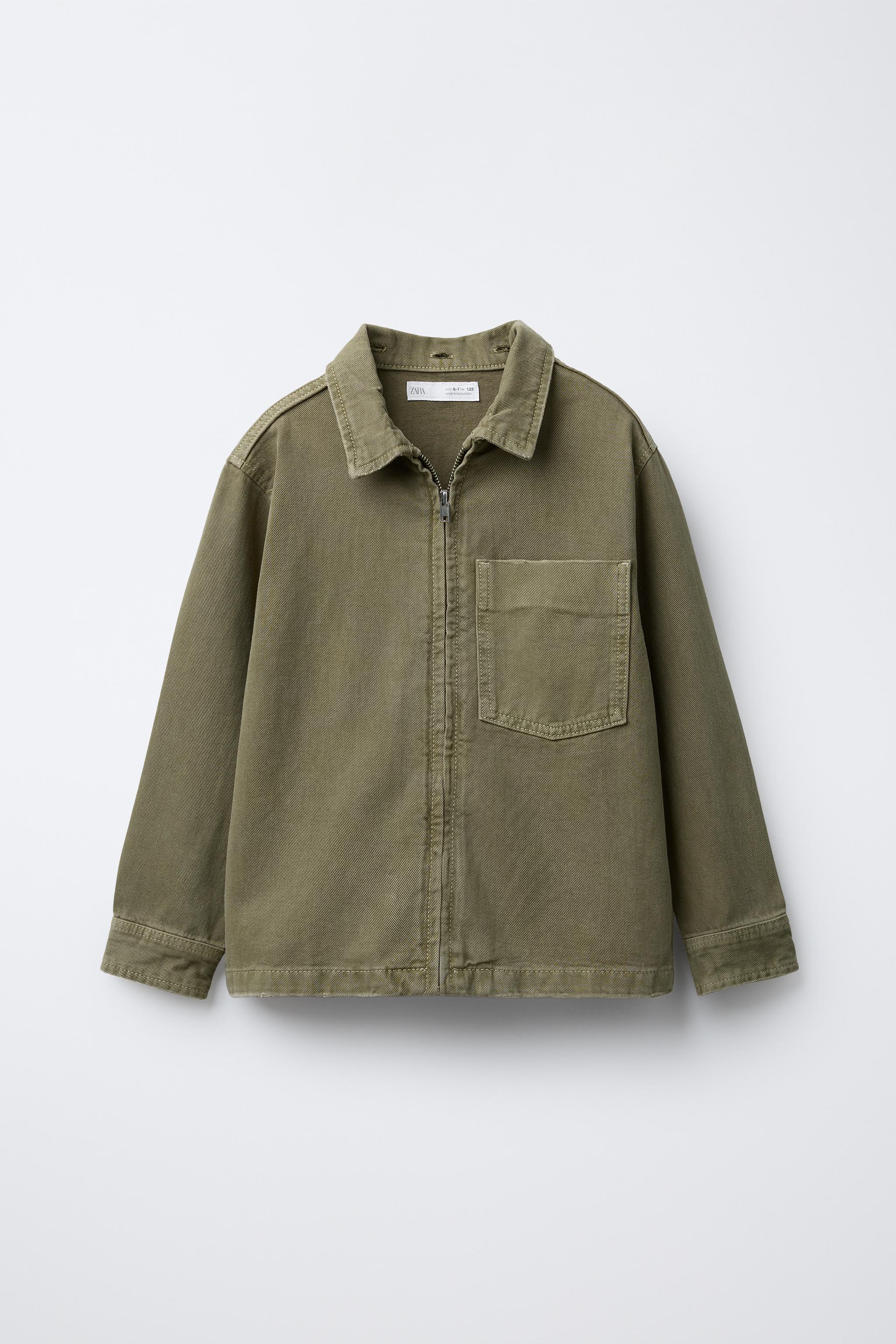 Zara Oversized Corduroy Overshirt With Pockets Zara Long Corduroy
