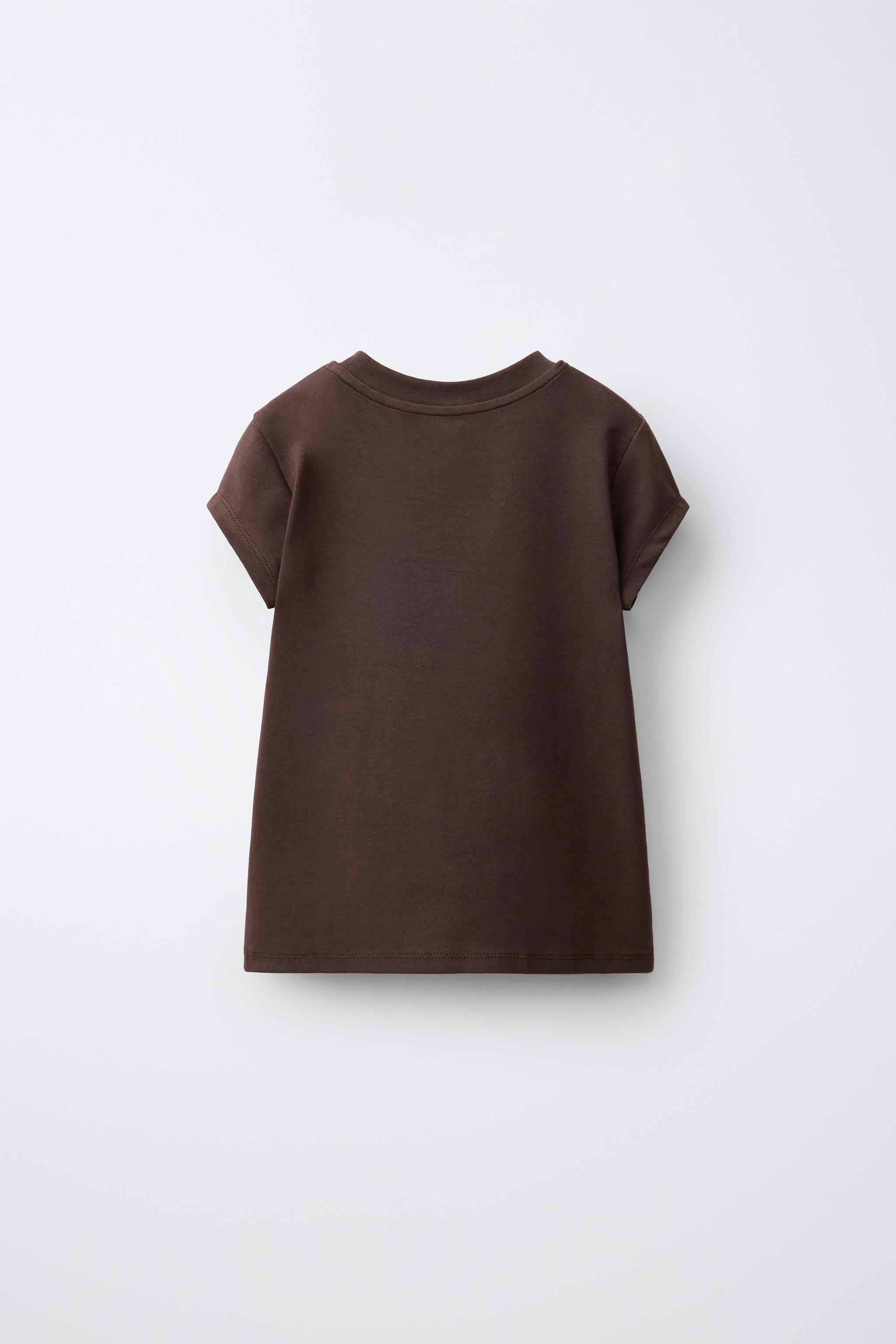 Детские футболки Zara PRINT PATCH T-SHIRT — фото 3