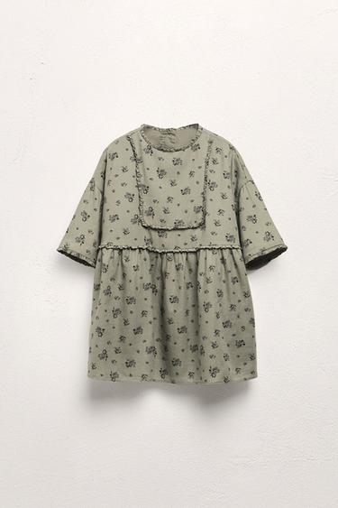 2-5 YEARS / LIMITED EDITION RUFFLED FLORAL DRESS - Printed by Zara