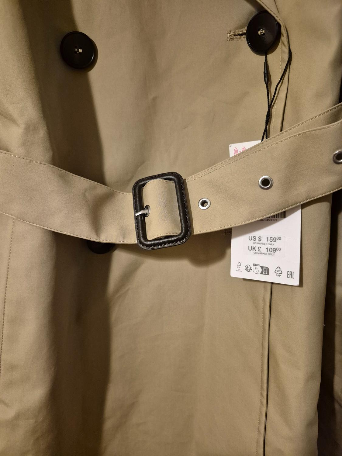 TRENCH COAT WITH BELT - Image 3