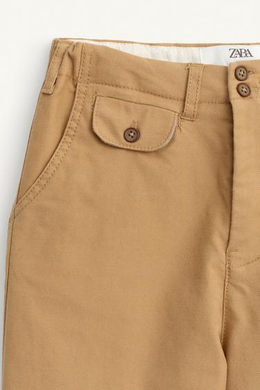 LIMITED EDITION JOGGING TROUSERS - camel by Zara - Image 6