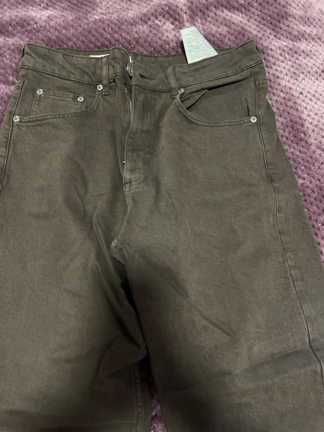 TRF BALLOON CURVED LEG MID-WAIST JEANS - Image 2