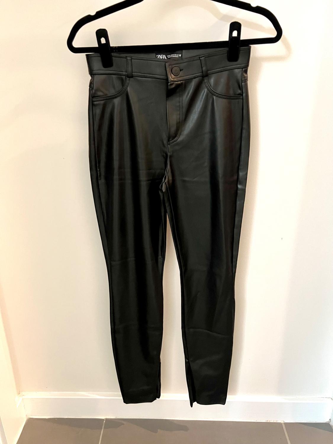 FAUX LEATHER LEGGINGS