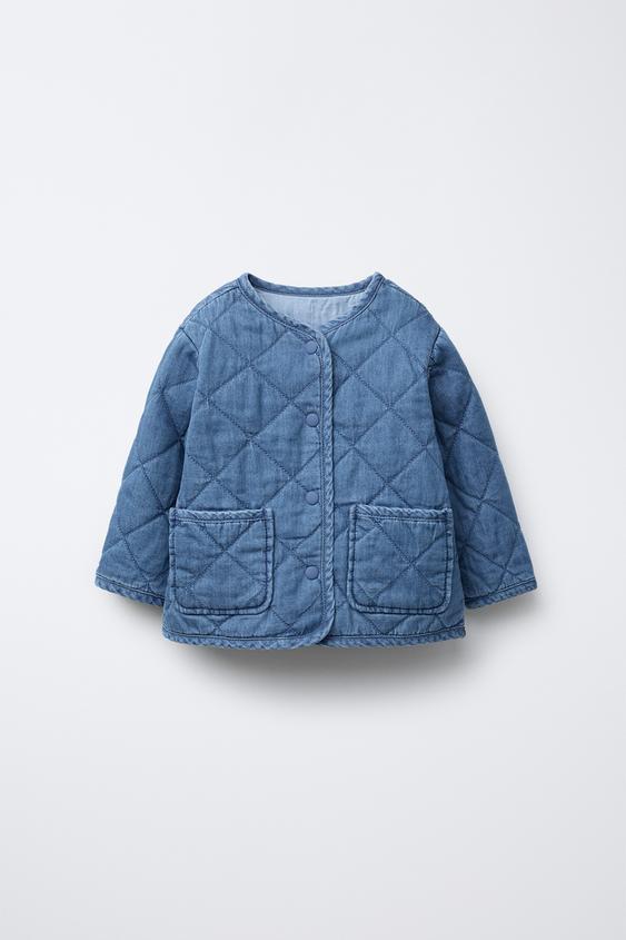 PADDED DENIM JACKET