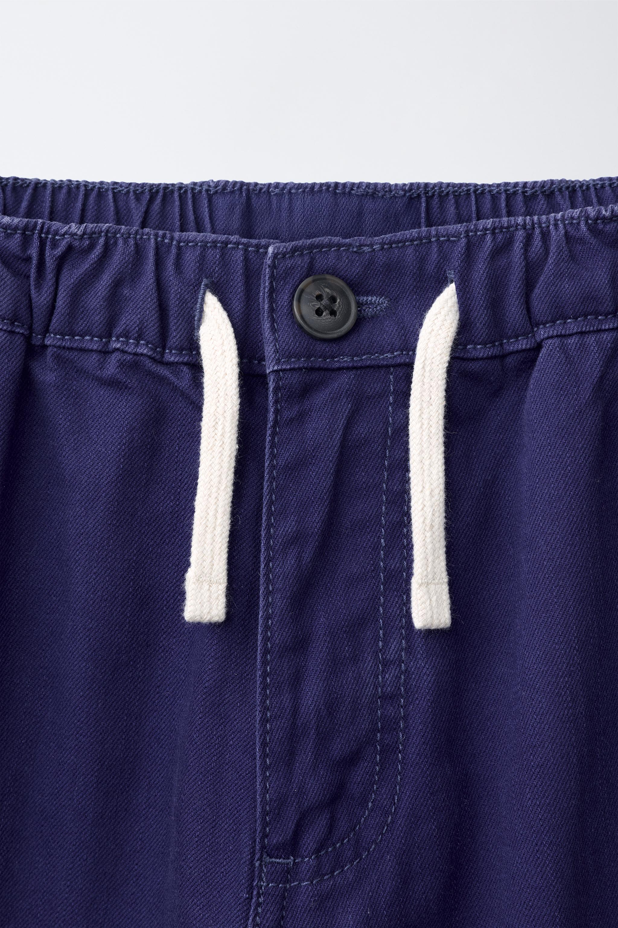 Детские брюки Zara POCKET CARGO PANTS — фото 3