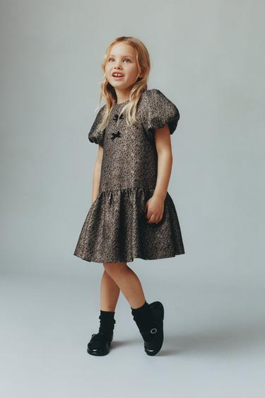 ЖЫЛТЫР БАНТТЫ БАРҚЫТ КӨЙЛЕК - Алтын түсті Zara компаниясынан