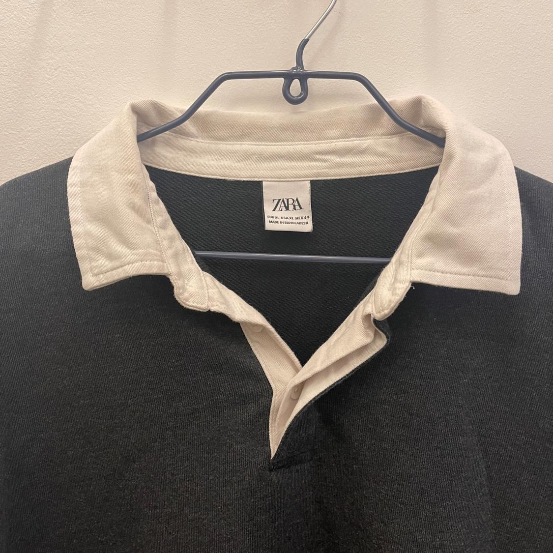 MIXED FABRICS POLO SHIRT - Image 3