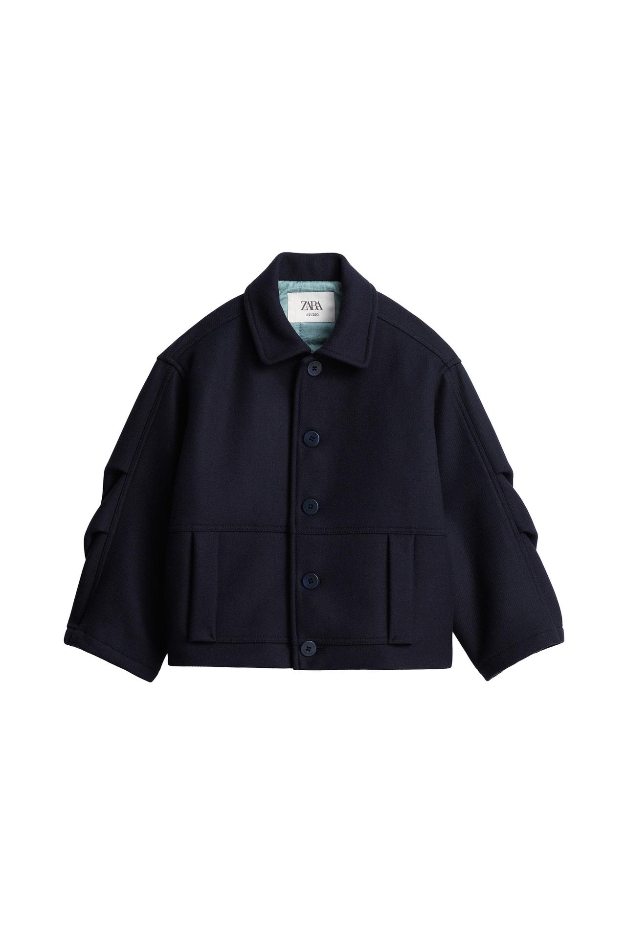 WOOL BLEND BOMBER JACKET LIMITED EDITION